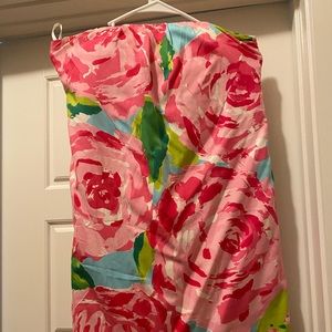 Strapless First Impression Lilly Pulitzer dress 2